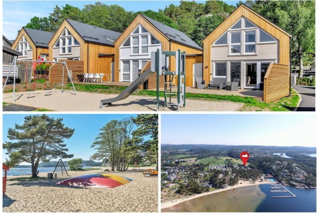 Nybygd Feriebolig Rett Ved Strand Til Leie! Kristiansand Exterior photo